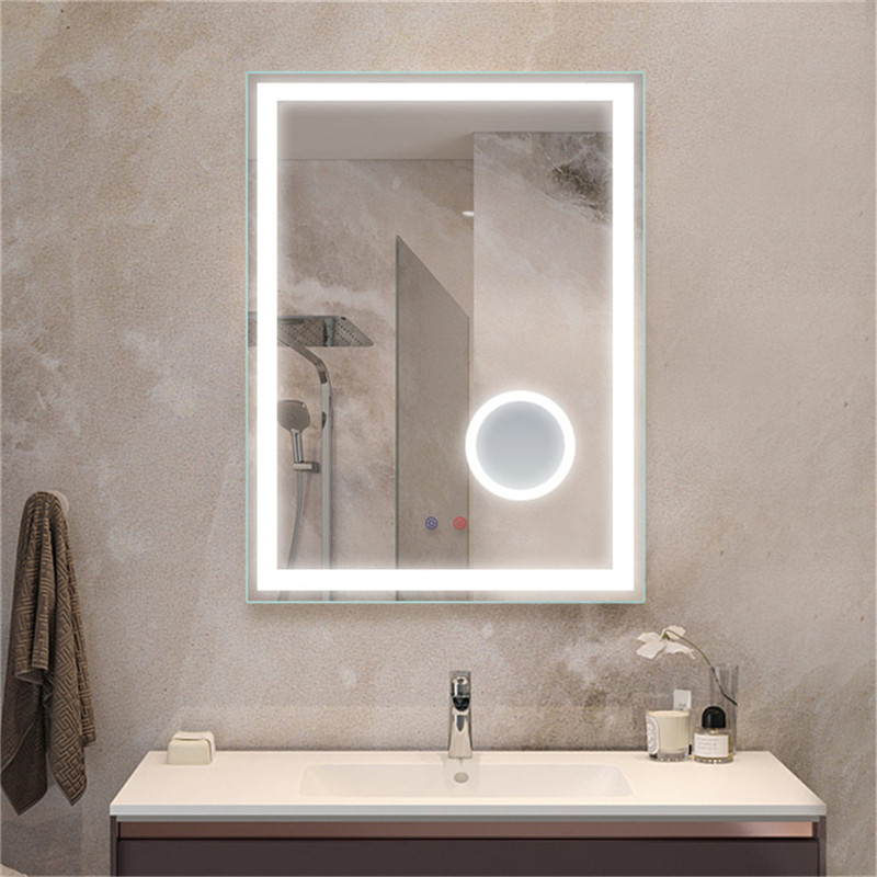 Home decor baie oglindă machiaj oglindă cu oglinzi de decor perete oglindă cu 5X lupătoare