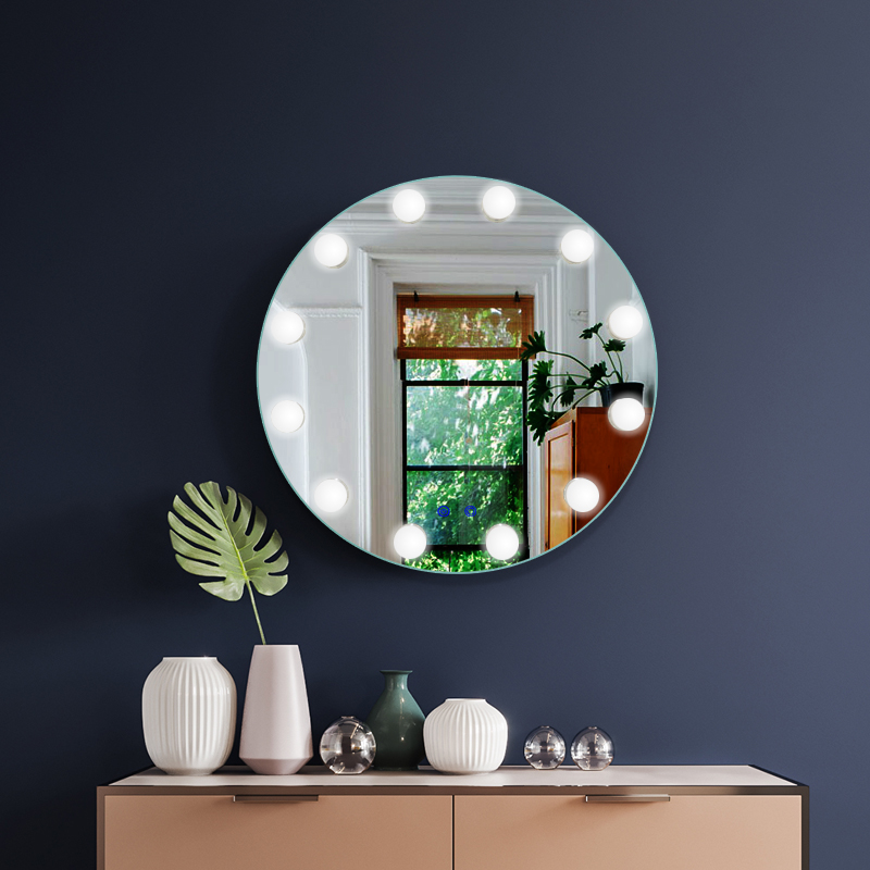 Desktop Style Illuminated Feature Hollywood Vanity Mirror